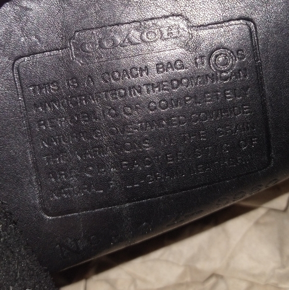 Vintage Coach Mini Daypack in classic black - Picture 9 of 9